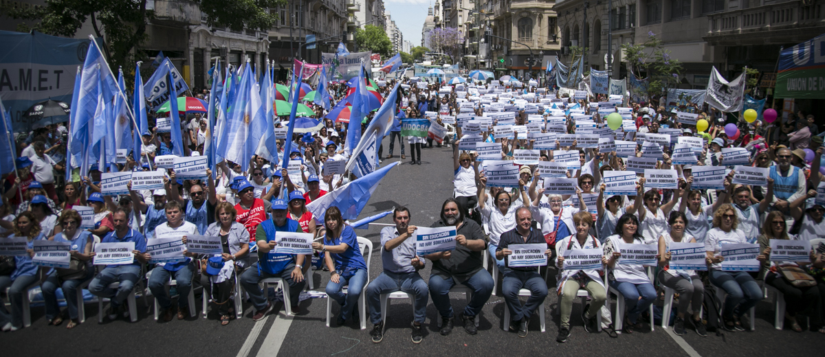 POR DECISIÓN DE LXS DOCENTES: LA LUCHA NO SE ABANDONA