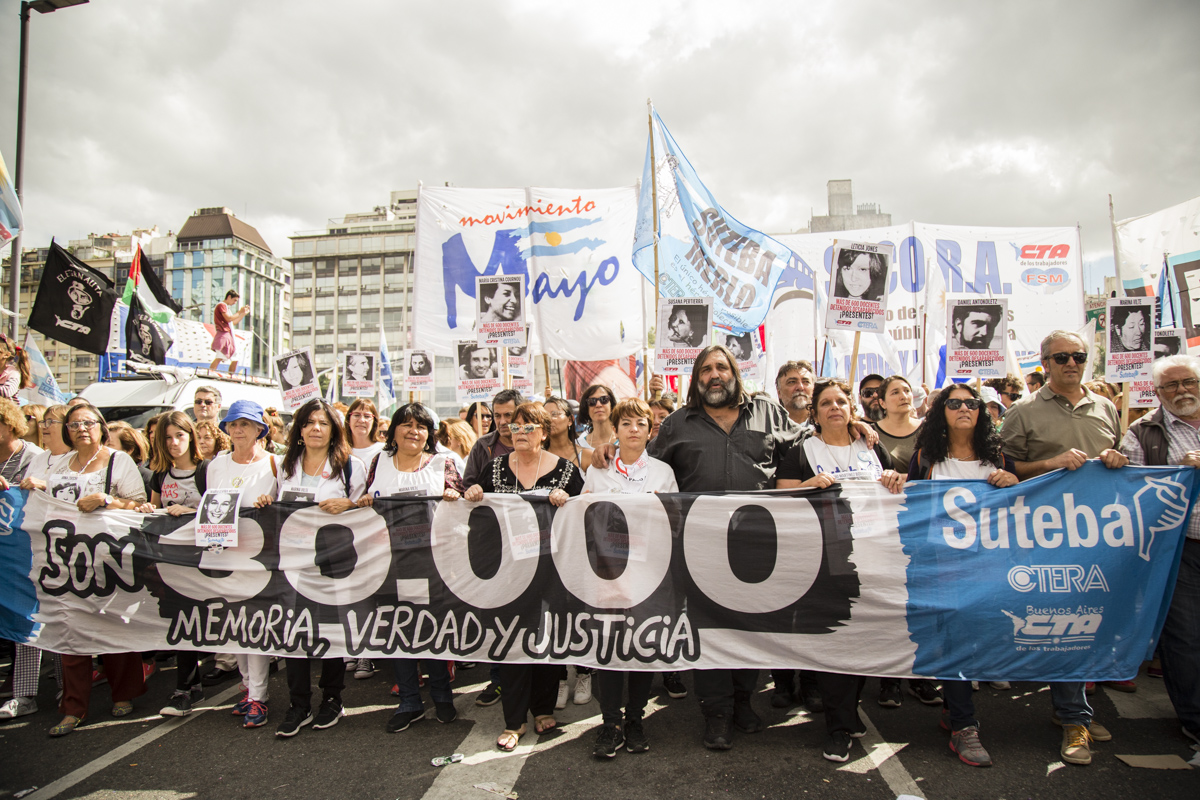 24 DE MARZO: ¡LUCHEMOS POR LA PATRIA QUE SOÑARON LXS 30.000!