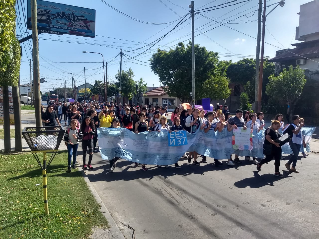 LA LUCHA SE SOSTIENE CON ACCIONES DISTRITALES EN TODA LA PROVINCIA