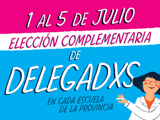 SE REALIZARON ELECCIONES COMPLEMENTARIAS DE DELEGADXS EN TODA LA PROVINCIA