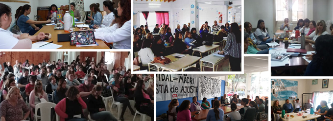 SE REALIZARON REUNIONES DE DELEGADXS EN TODA LA PROVINCIA