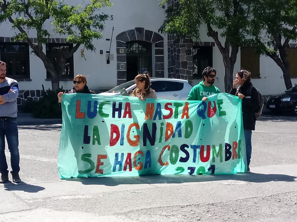 Movilización en Chubut