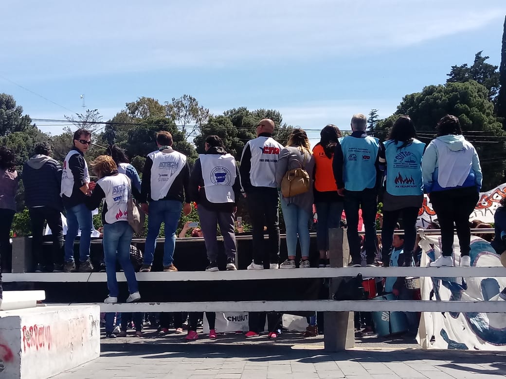 Movilización en Chubut