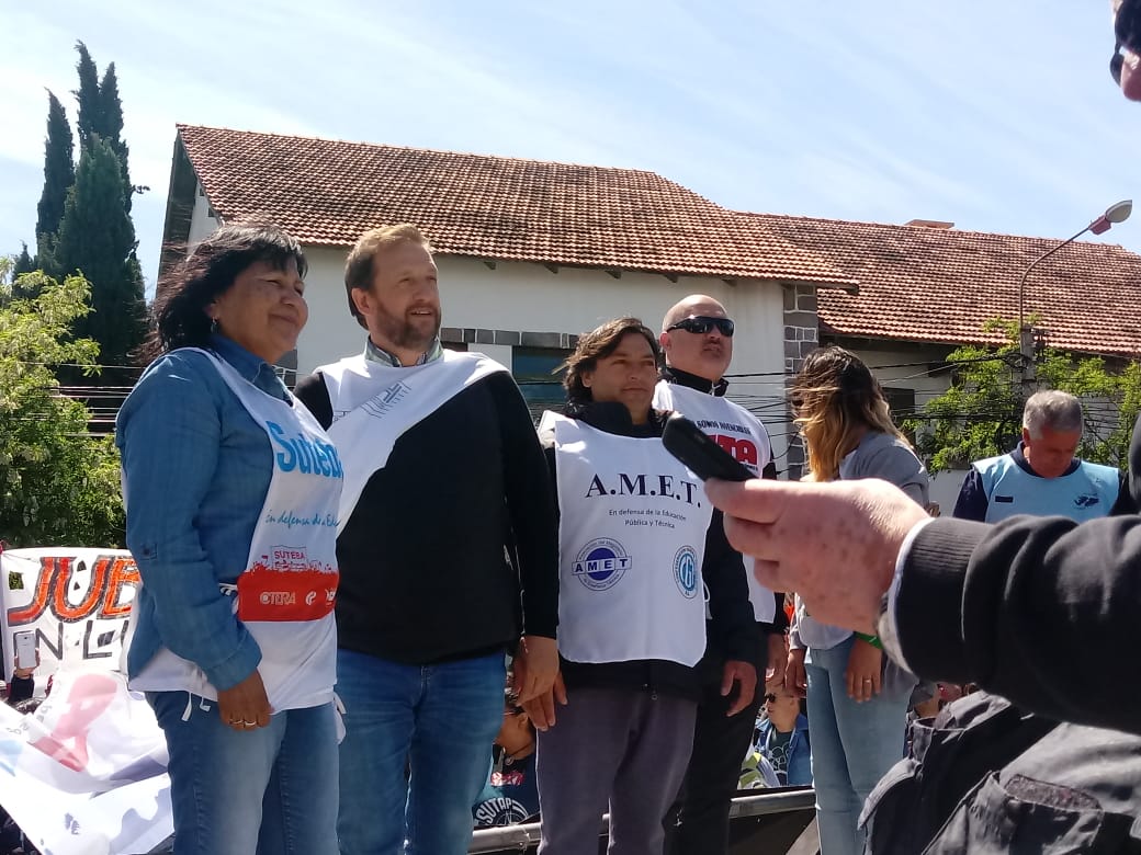 Movilización en Chubut