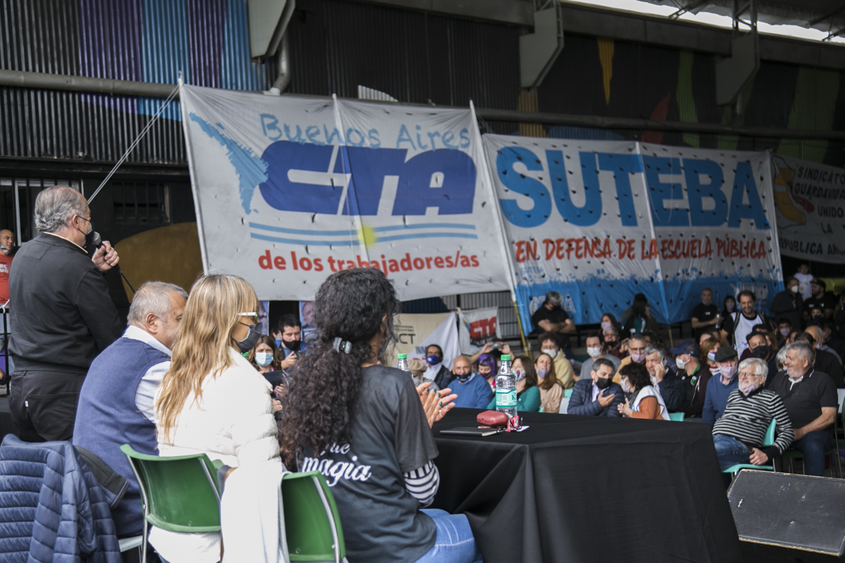 SUTEBA PRESENTE EN EL CONGRESO DE LA CTA