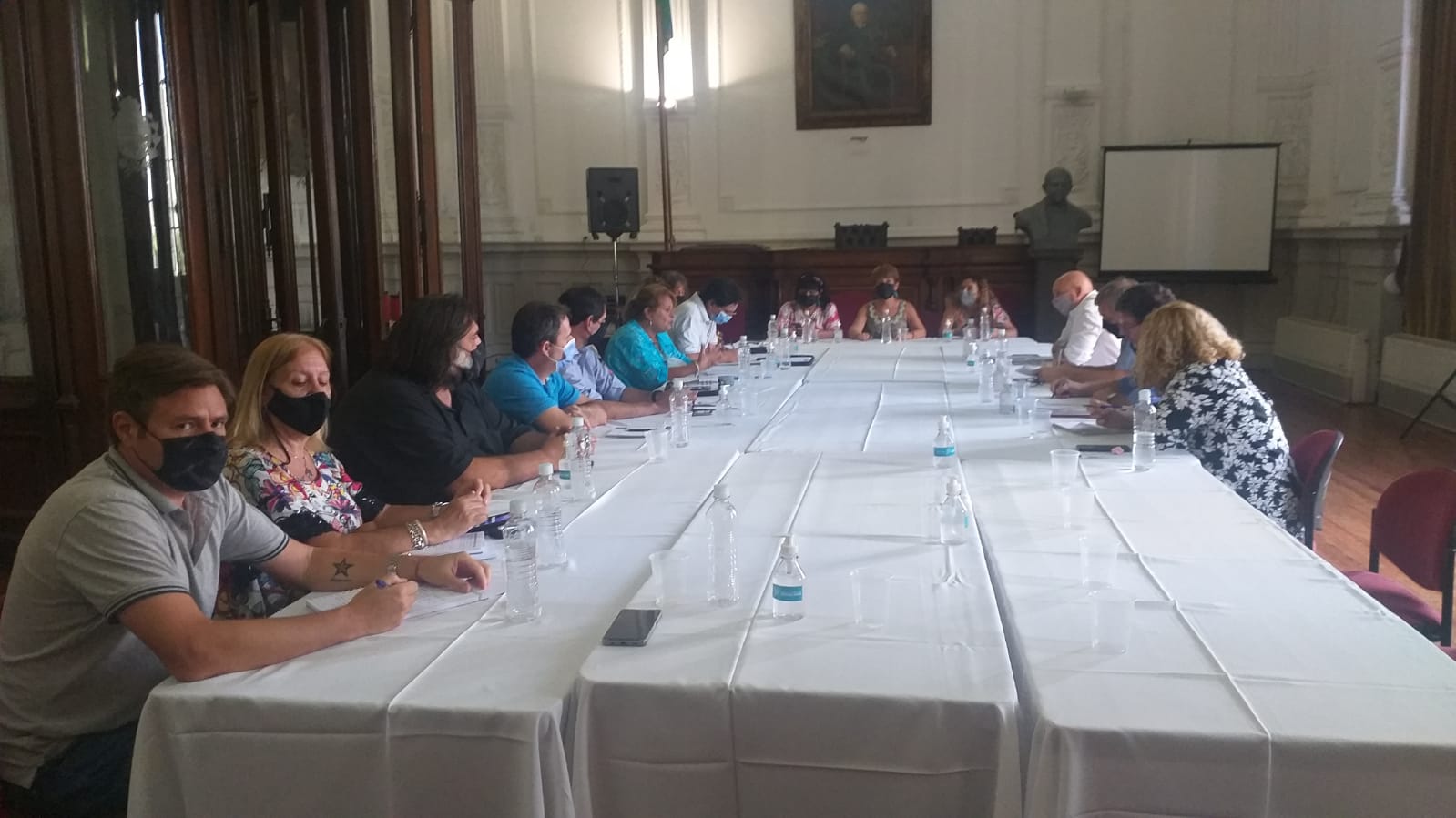 REUNIÓN DEL FUDB CON EL DIRECTOR GENERAL DE CULTURA Y EDUCACIÓN