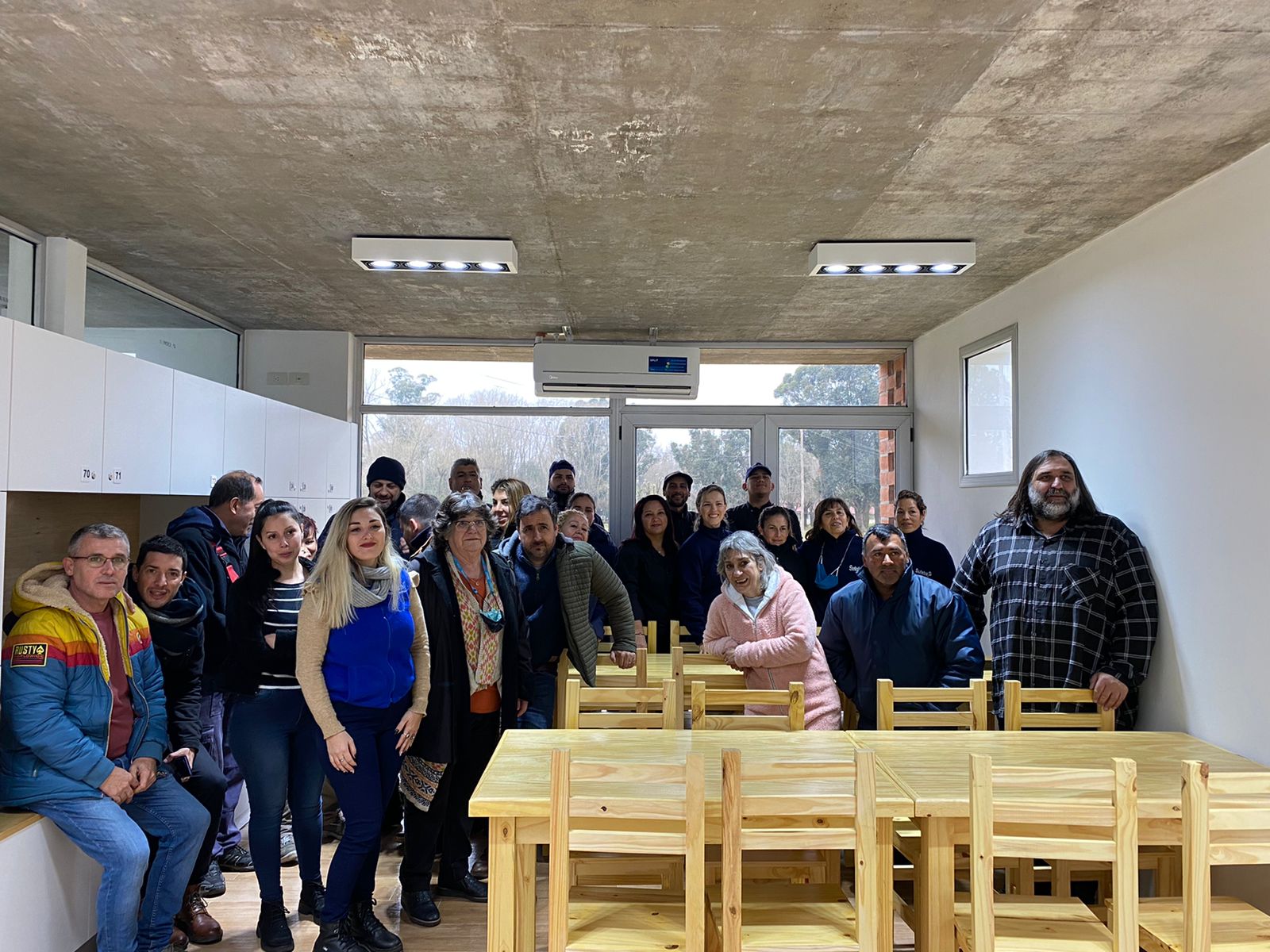 HACER LO QUE DECIMOS: SE INAUGURARON OBRAS PARA MEJORAR LAS CONDICIONES DE TRABAJO EN NUESTRO RECREO DEL TIGRE