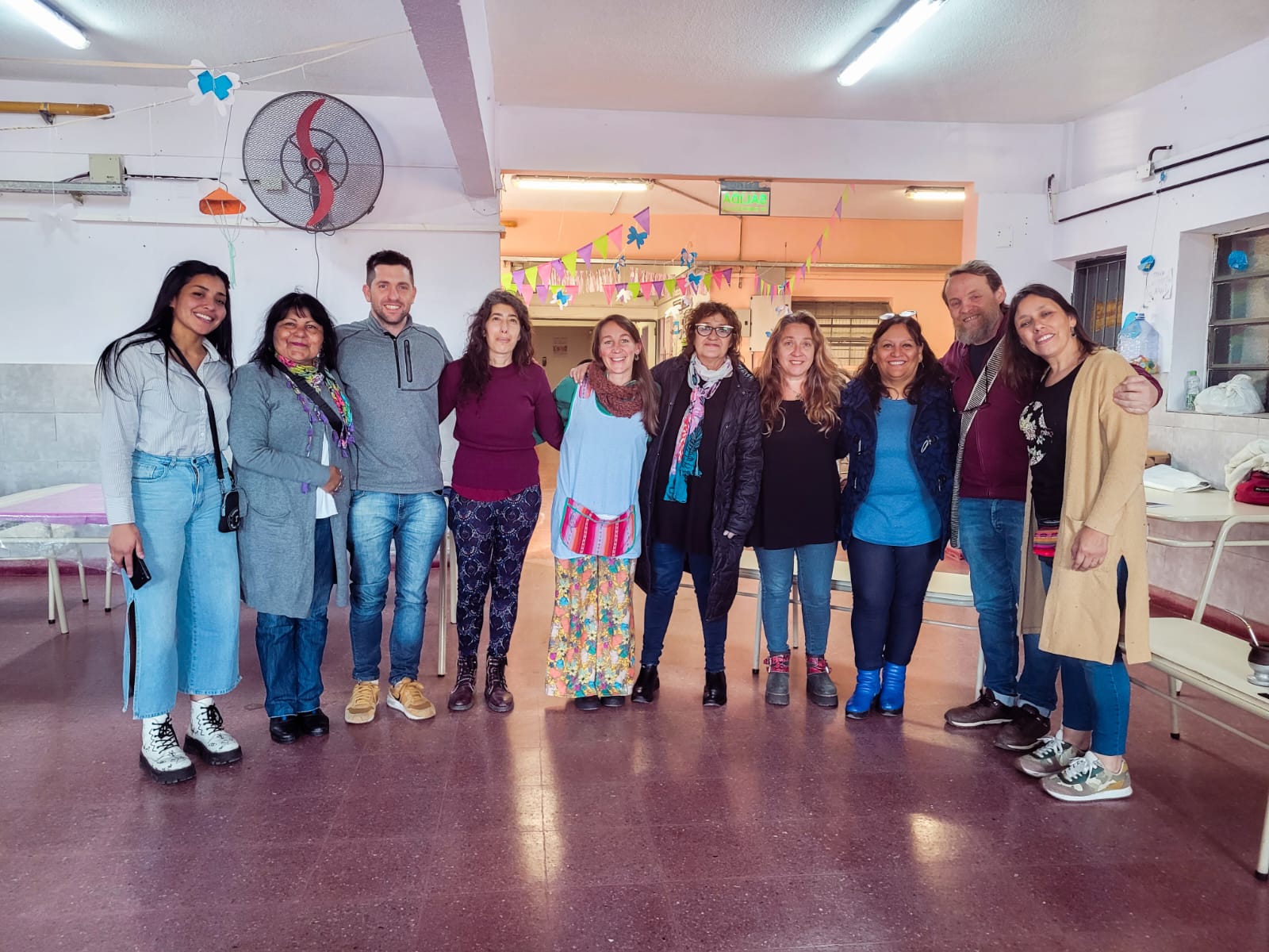 LA MATANZA: RECORRIDA DE ESCUELAS Y ENCUENTRO DE LA CONDUCCIÓN