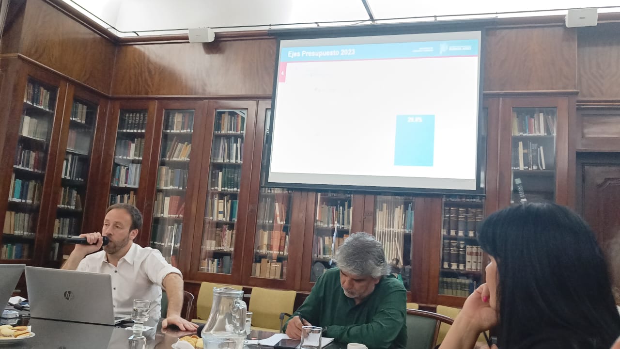 ASISTIMOS A LA PRESENTACIÓN DEL PRESUPUESTO BONAERENSE 2023