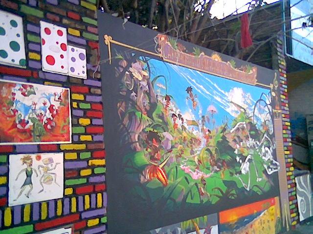 El mural: Paraíso de la Memoria