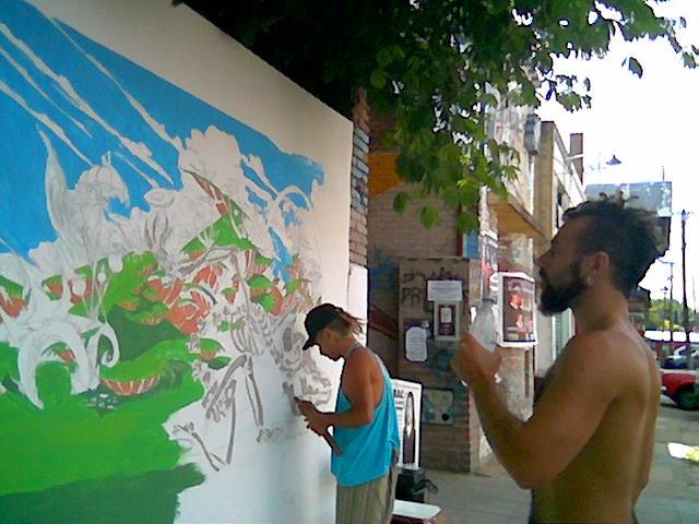 El mural: Paraíso de la Memoria