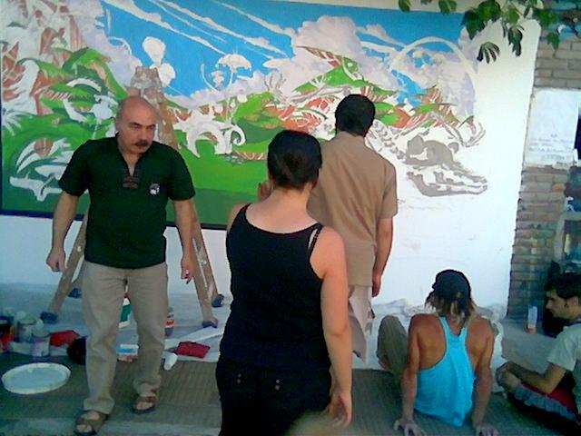 El mural: Paraíso de la Memoria