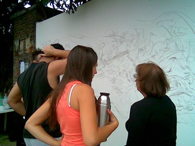 El mural: Paraíso de la Memoria