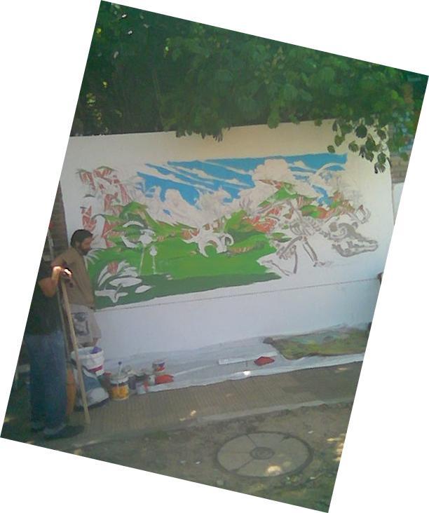 El mural: Paraíso de la Memoria