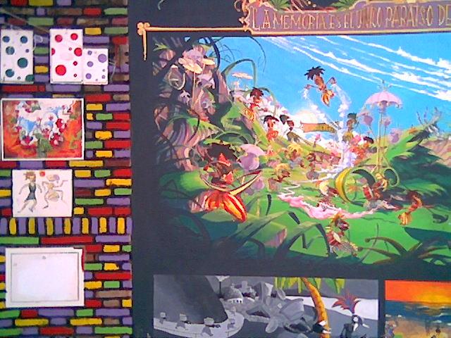 El mural: Paraíso de la Memoria