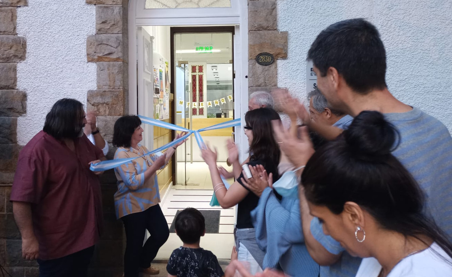 MAR DEL PLATA: INAUGURACIÓN DEL CENTRO DE SALUD "EVA PERÓN"