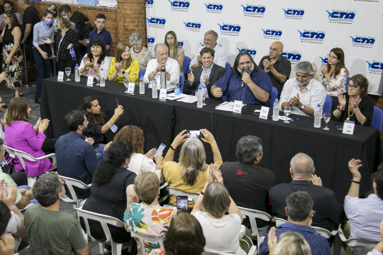 ASUMIÓ LA NUEVA CONDUCCIÓN DE LA CTA PROVINCIA DE BUENOS AIRES