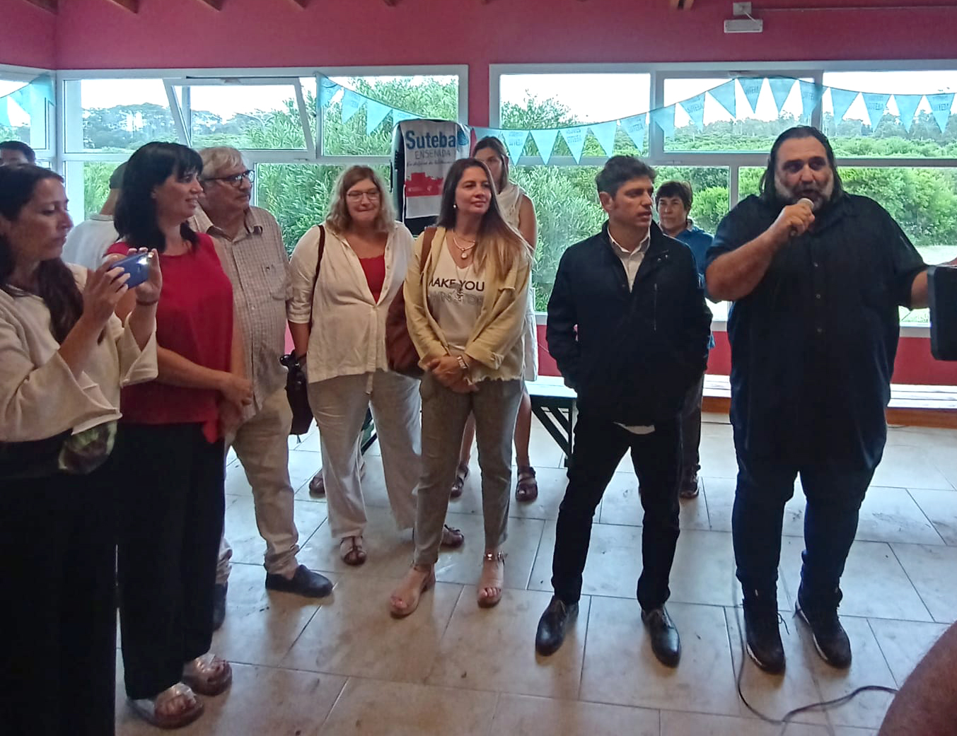 CAMPING DE CLAROMECÓ: RECORRIDA DE NUESTRO SECRETARIO GENERAL Y VISITA DEL GOBERNADOR