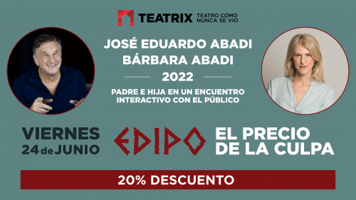 PROGRAMA DE BENEFICIOS: TEATRIX - ESTRENOS DE JUNIO, JULIO Y AGOSTO CON EL  DR. ABADI - Suteba
